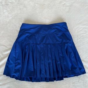 Royal Blue Tennis Skirt